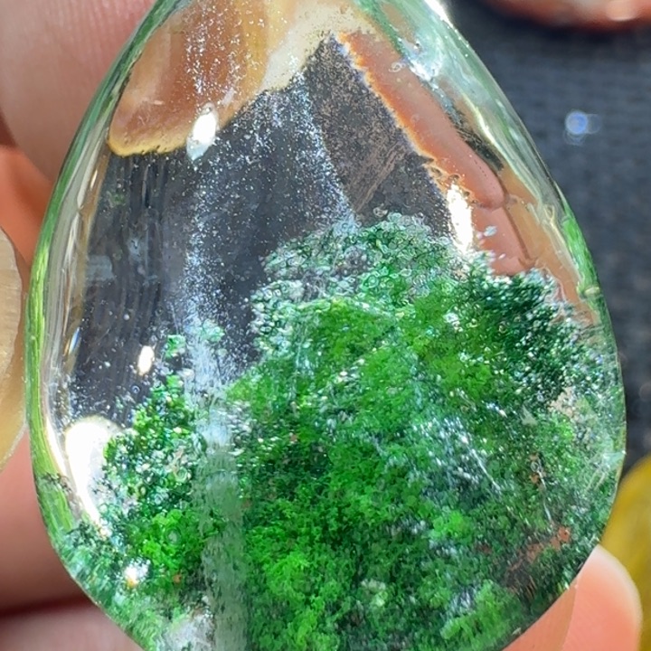 水晶吊坠(不含链)未镶嵌海**风