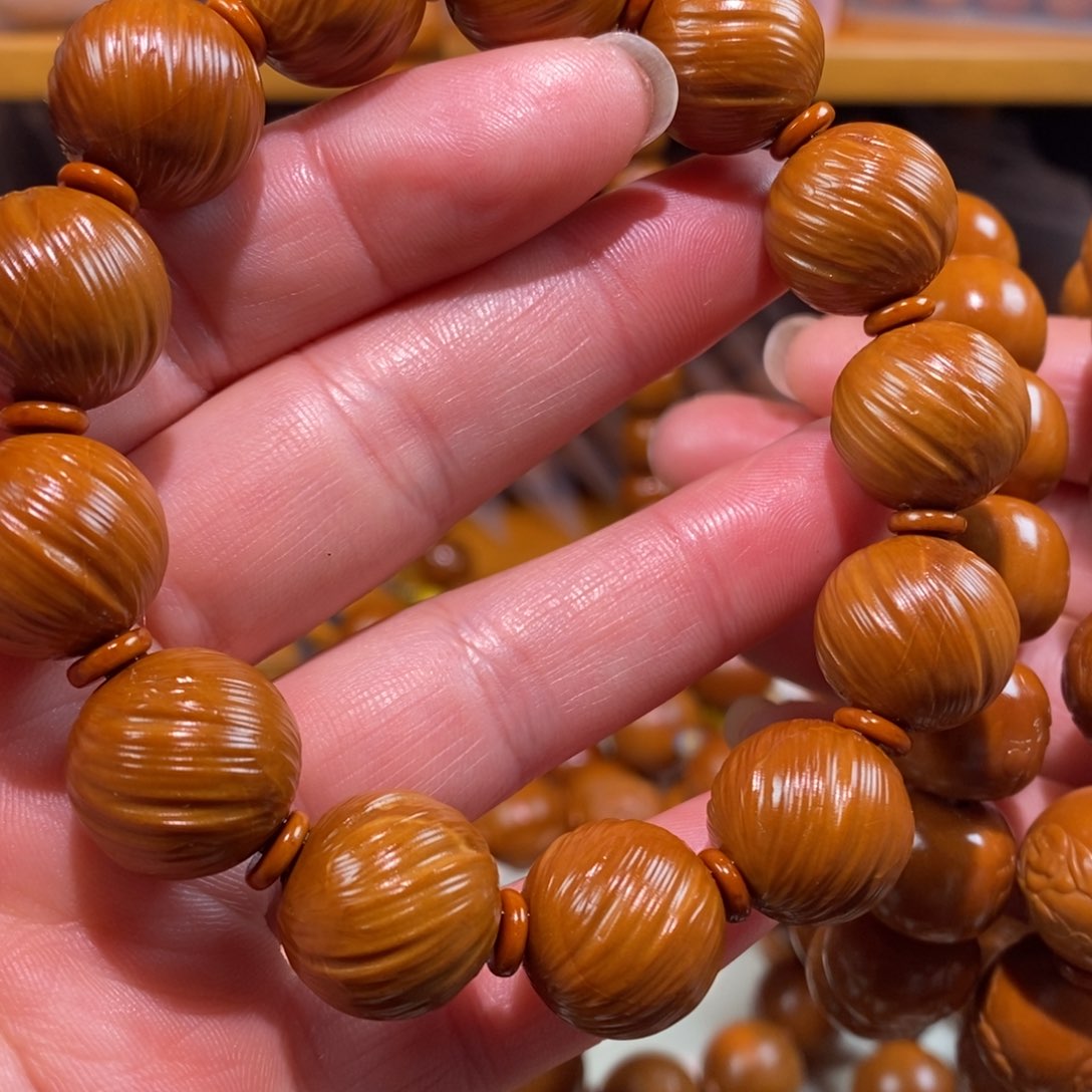 手串/手链橄榄核定风珠1.5