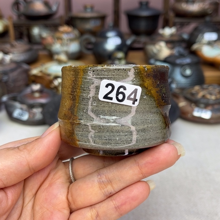 壶裸柴烧陶瓷茶具