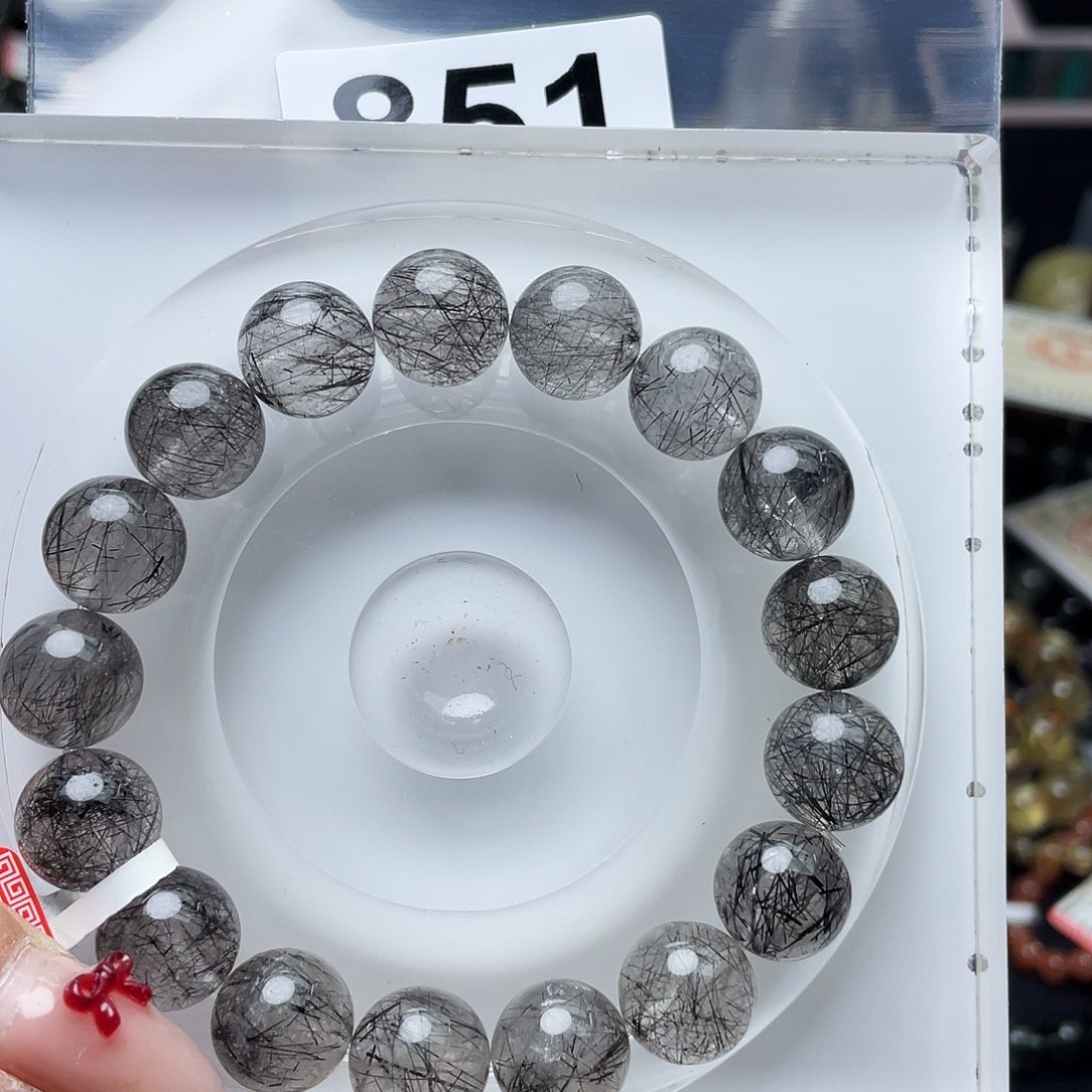 水晶手串851 12m。未镶嵌