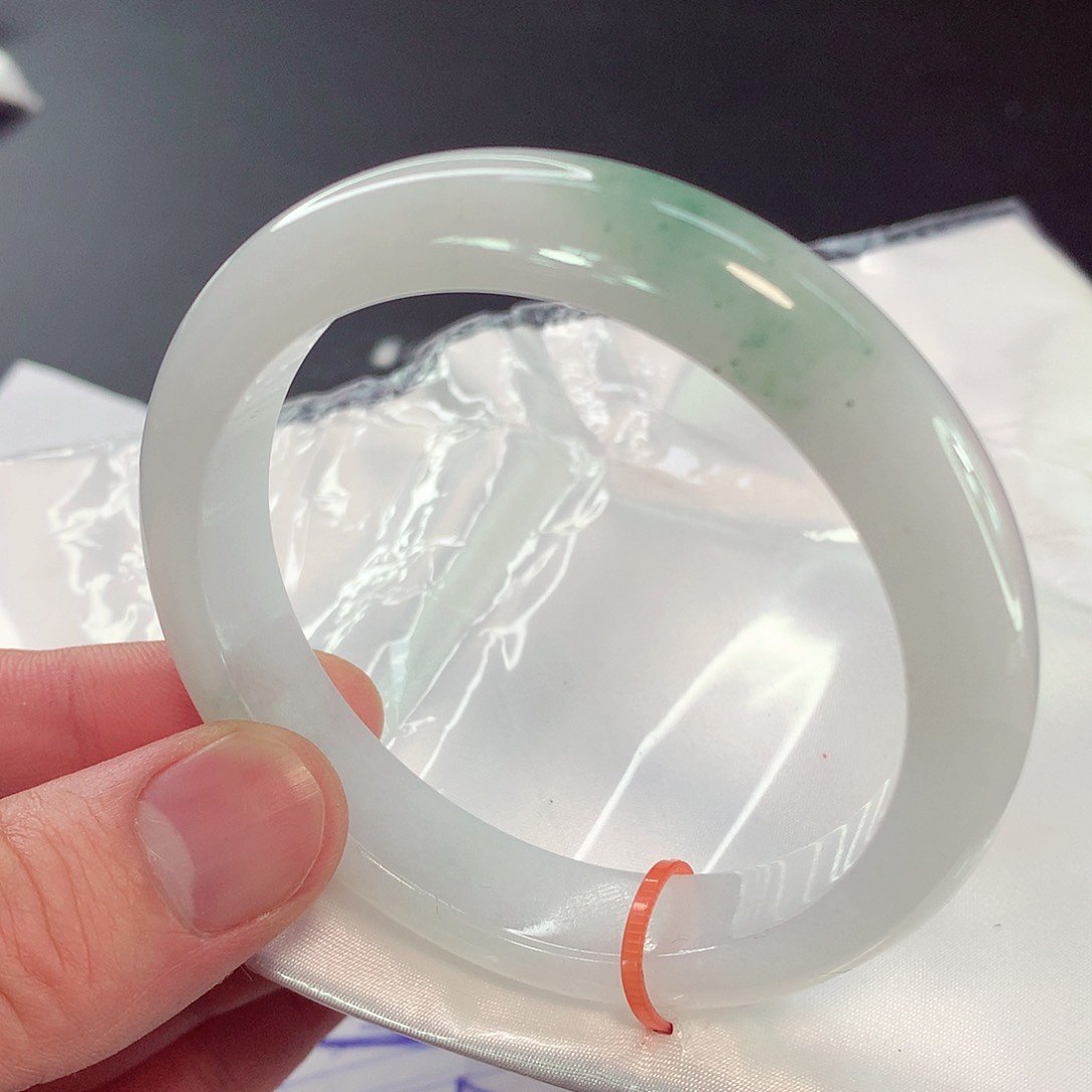 翡翠手镯未镶嵌034天然翡翠A货