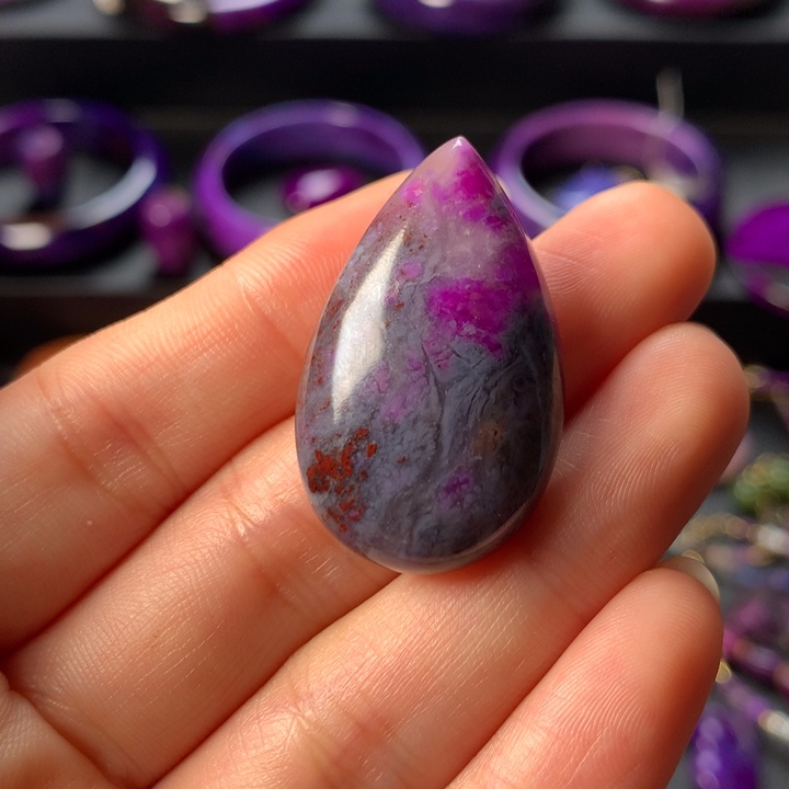 苏纪石（舒俱来）裸石吊坠未镶嵌