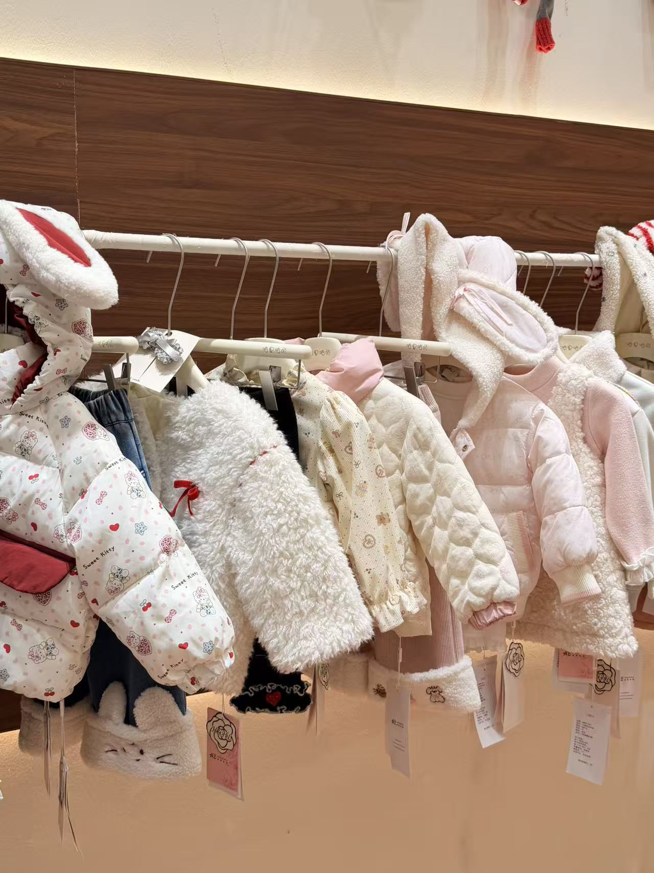 冬季儿童棉服好看可爱