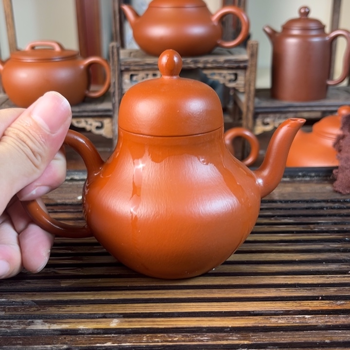 茶壶紫砂原矿紫砂手工制作