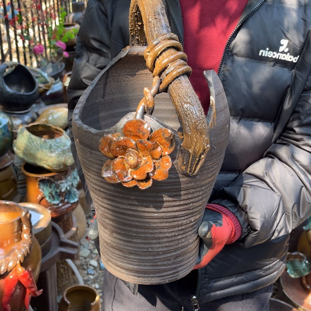 红陶高29口21有孔