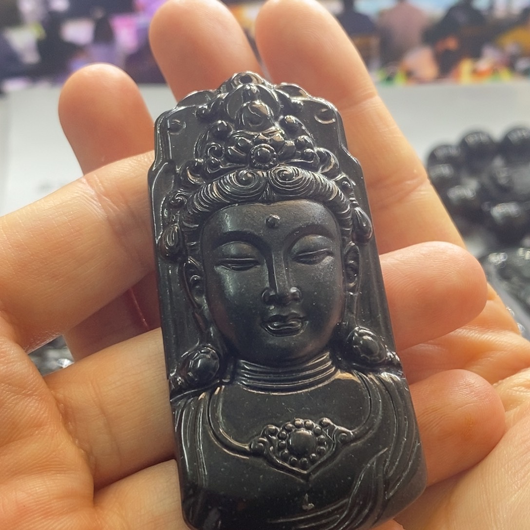 冒***林翡翠未镶嵌手链cm6612193