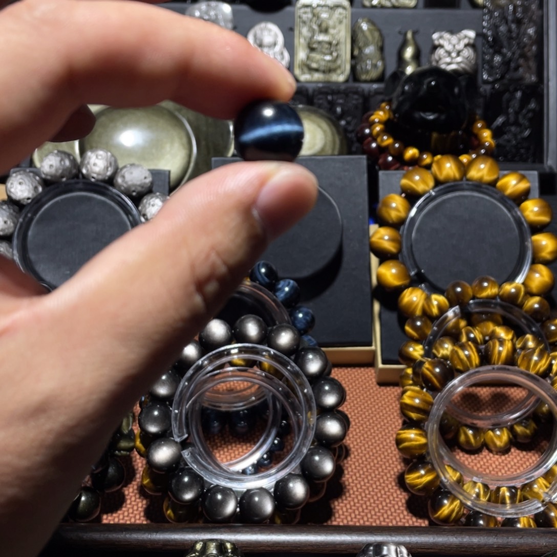 ****‍木变石（虎睛石）未镶嵌手链