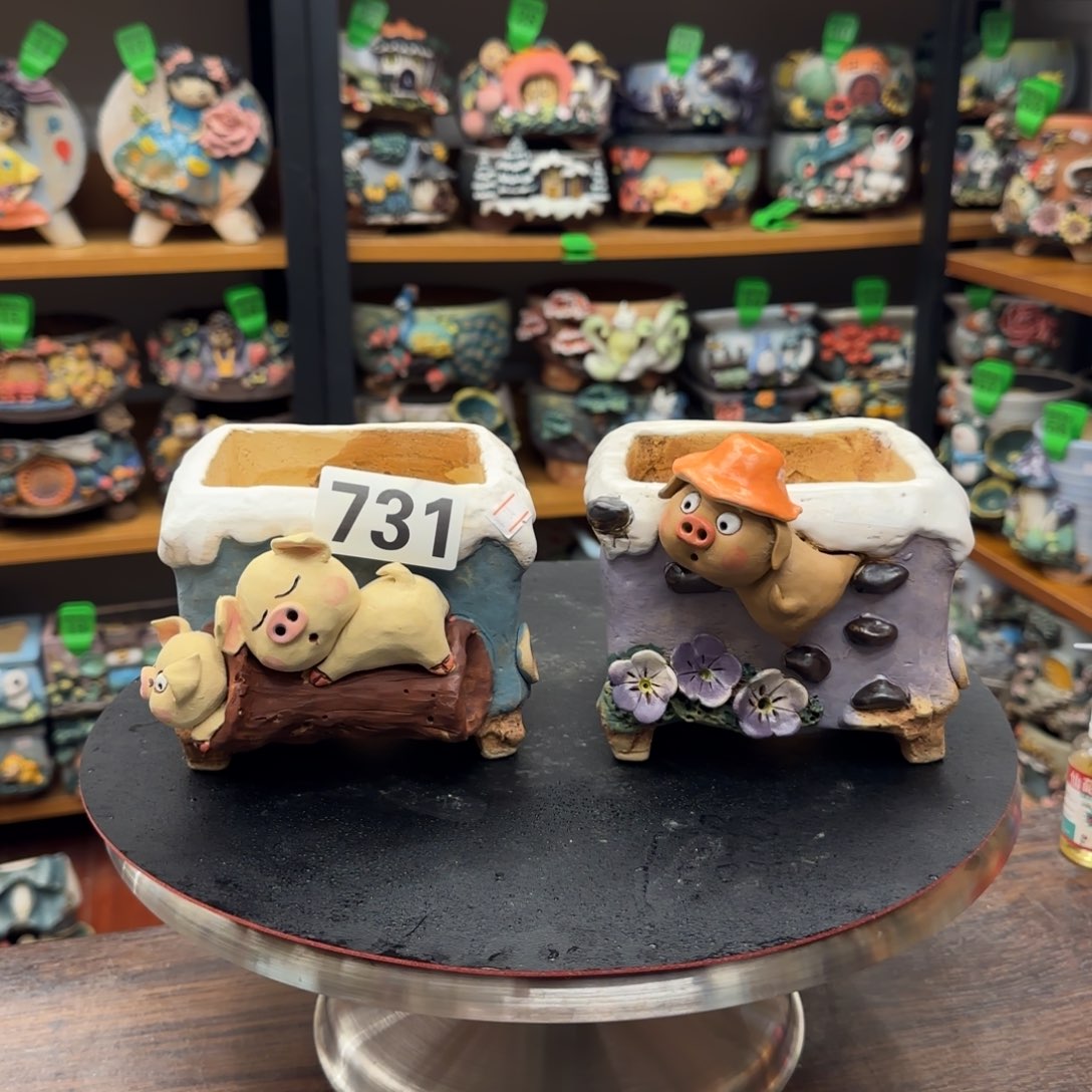 【闪购商品】陶瓷粗陶手捏