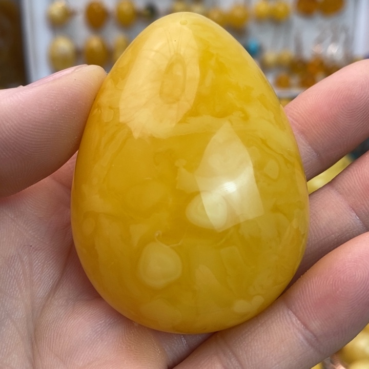 蜜蜡颈饰未镶嵌蜜蜡吊坠