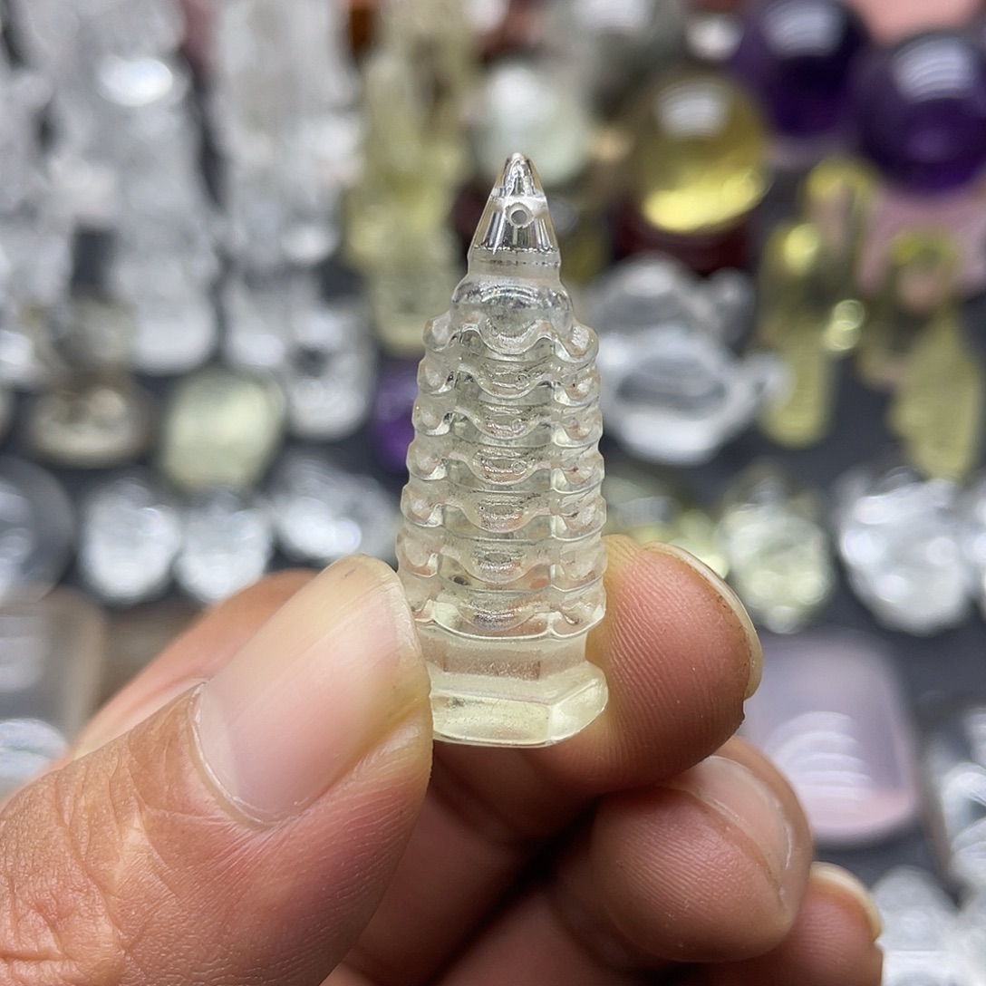 颈饰未镶嵌水晶挂件