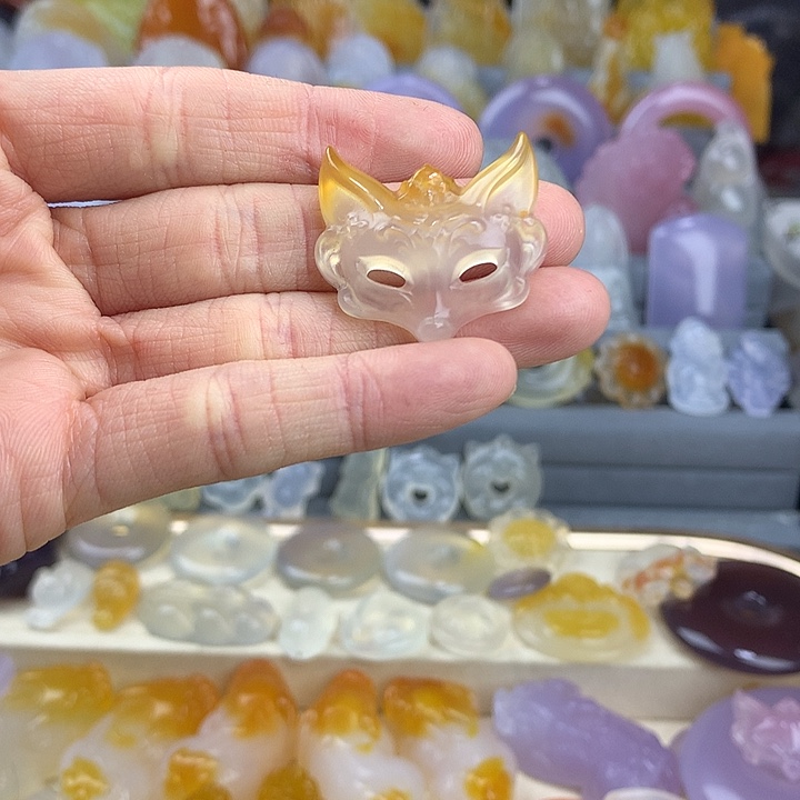 玛瑙/玉髓未镶嵌颈饰