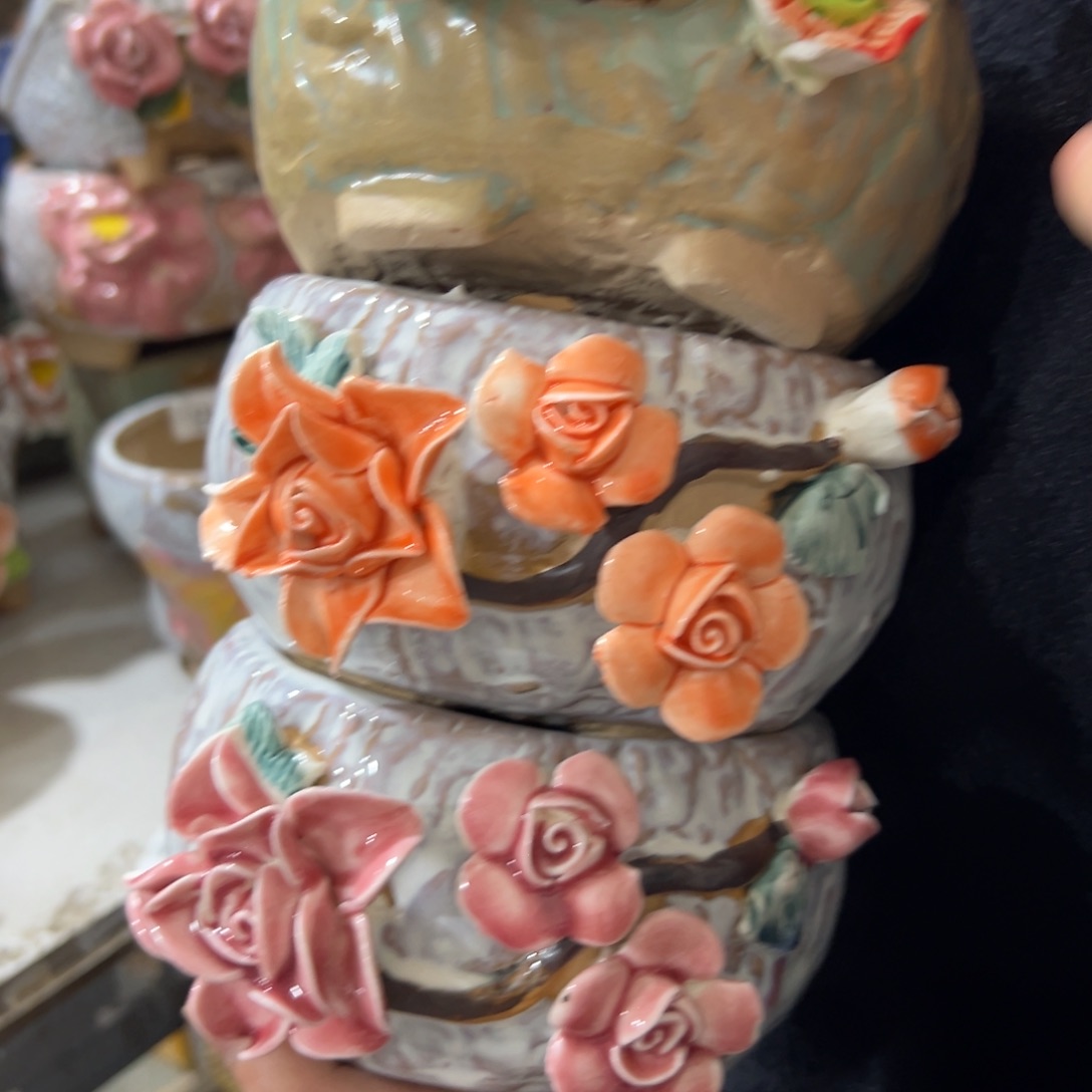 满20米秒退拉黑花盆