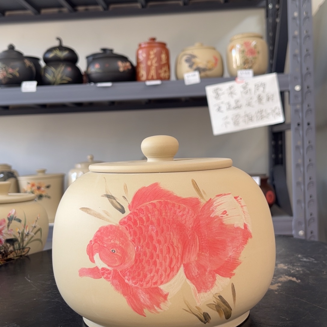 白泥哑光存茶罐醒茶罐微瑕25