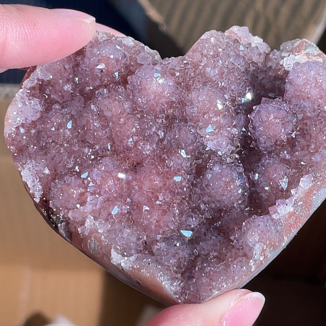 手串水晶未镶嵌水晶爱心 101号