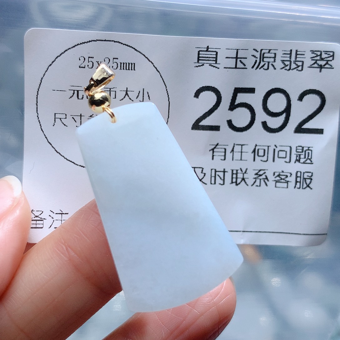 翡翠颈饰未镶嵌2592。