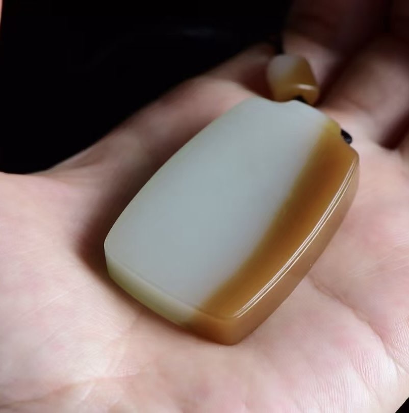 非金属珐琅吊坠 饰品无事牌糖白色挂坠