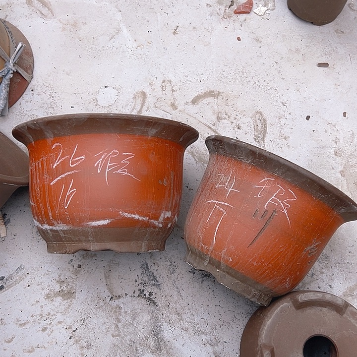 紫砂花盆特价清仓处理