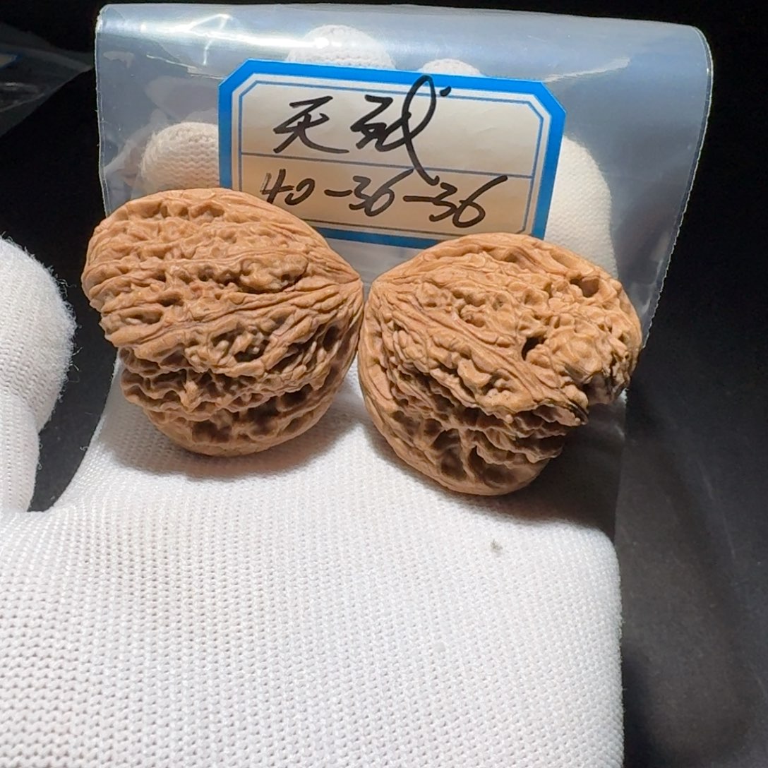 文玩核桃把件江**生1号老款大天残