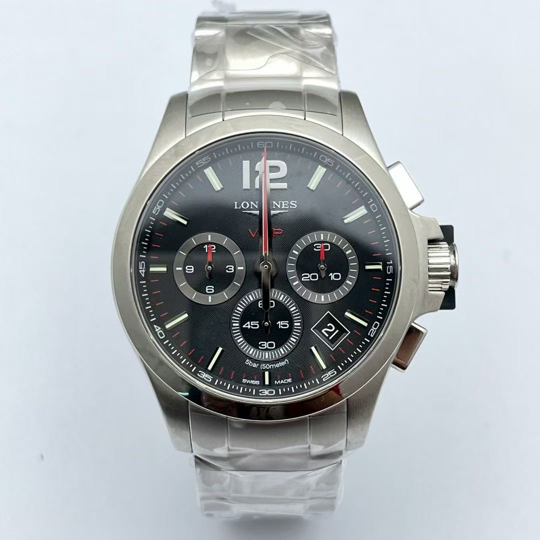未使用 Longines/浪琴 康卡斯万年历/L3.717.4.56.6/42mm/未使用