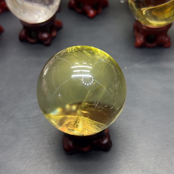 珠宝半成品水晶未镶嵌黄水3455xy