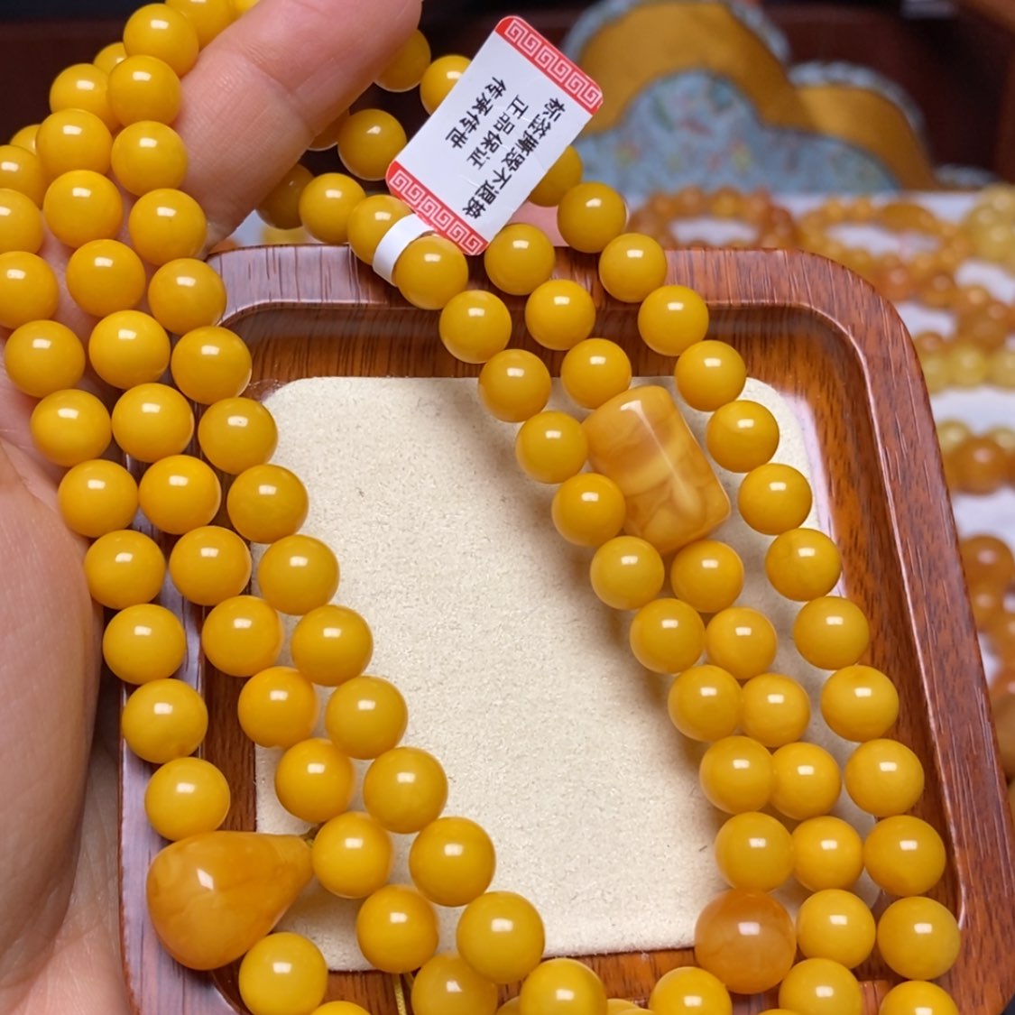 【闪购商品】蜜蜡手链未镶嵌手串