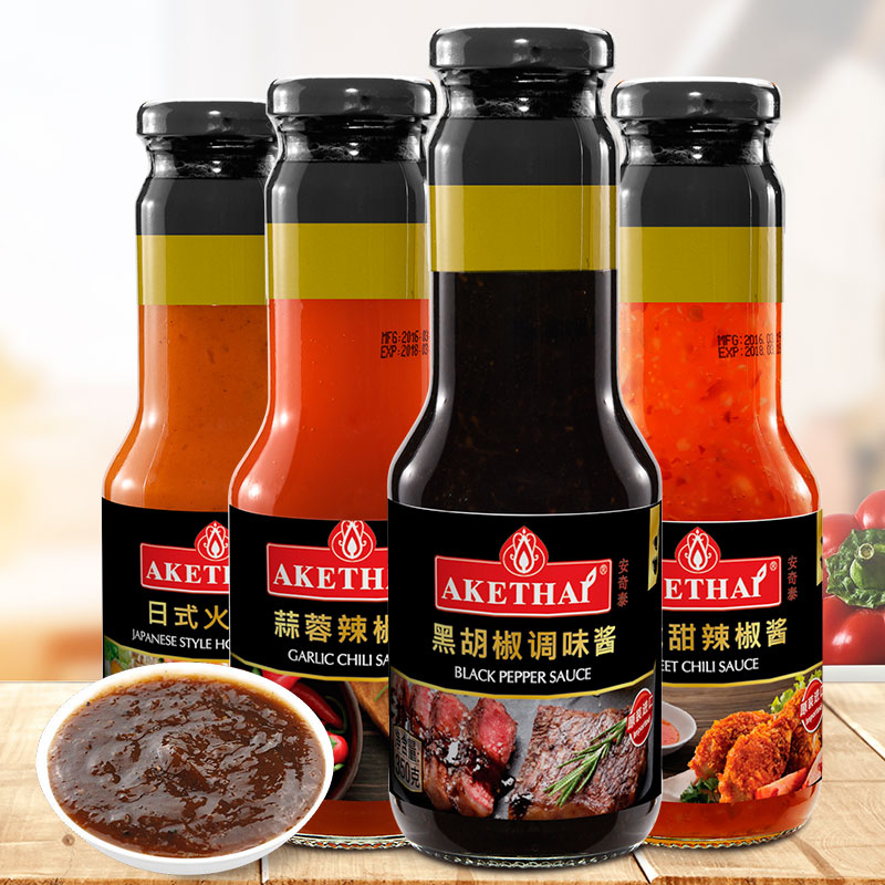 泰国安奇泰酱料系列 蒜蓉辣椒酱 泰式甜辣椒酱