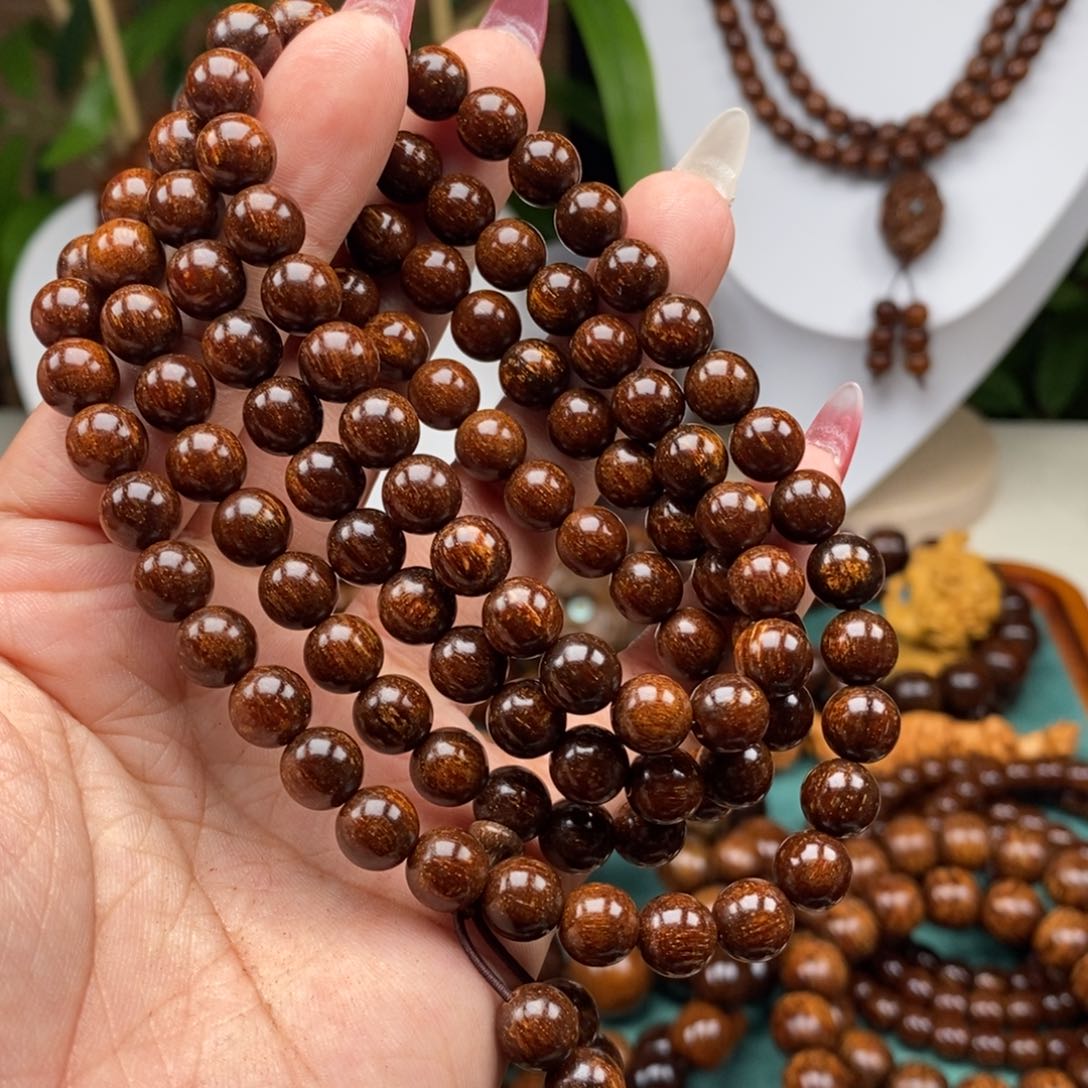 贡木手串/手链贡木0.8红果冻