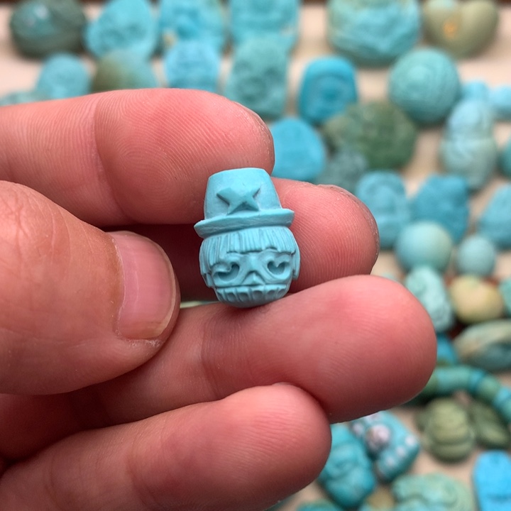 绿松石珠宝奇石未镶嵌