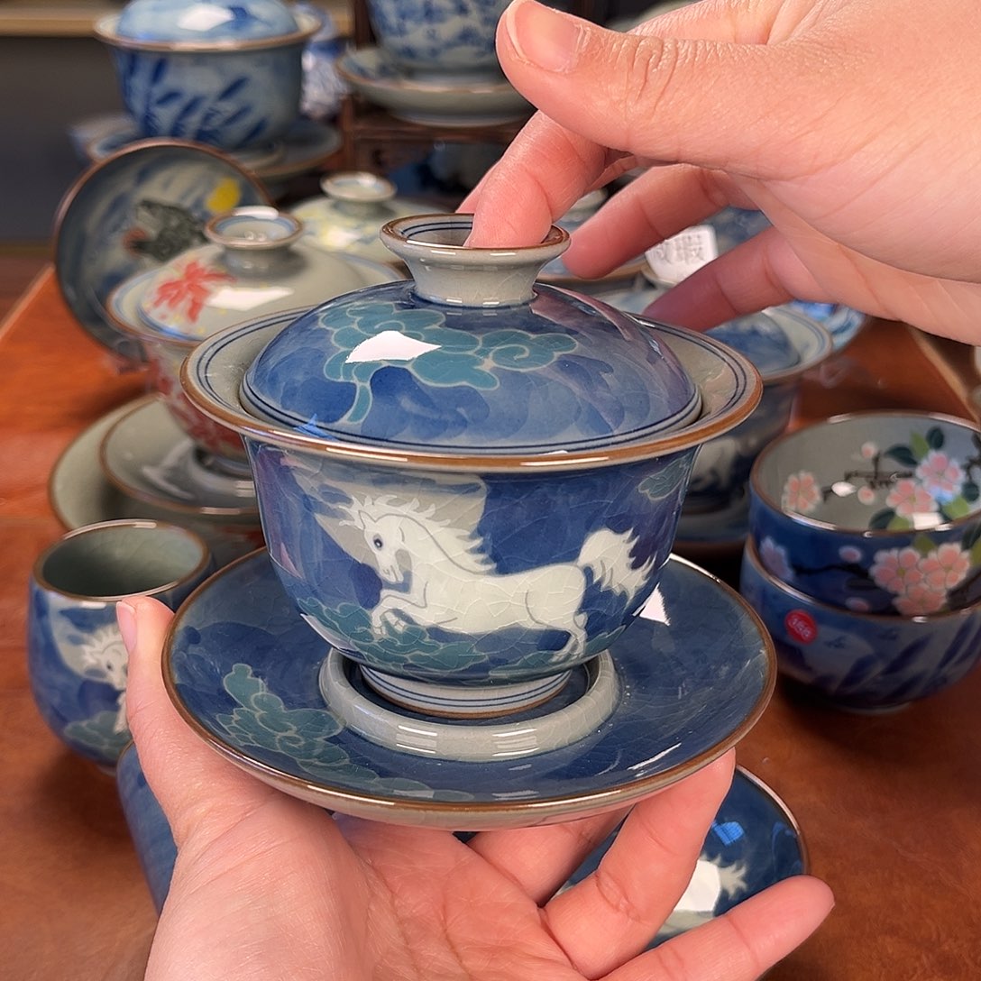 杯盖碗景德镇陶瓷