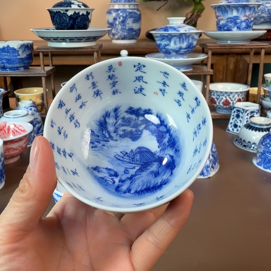 景德镇陶瓷手工手绘