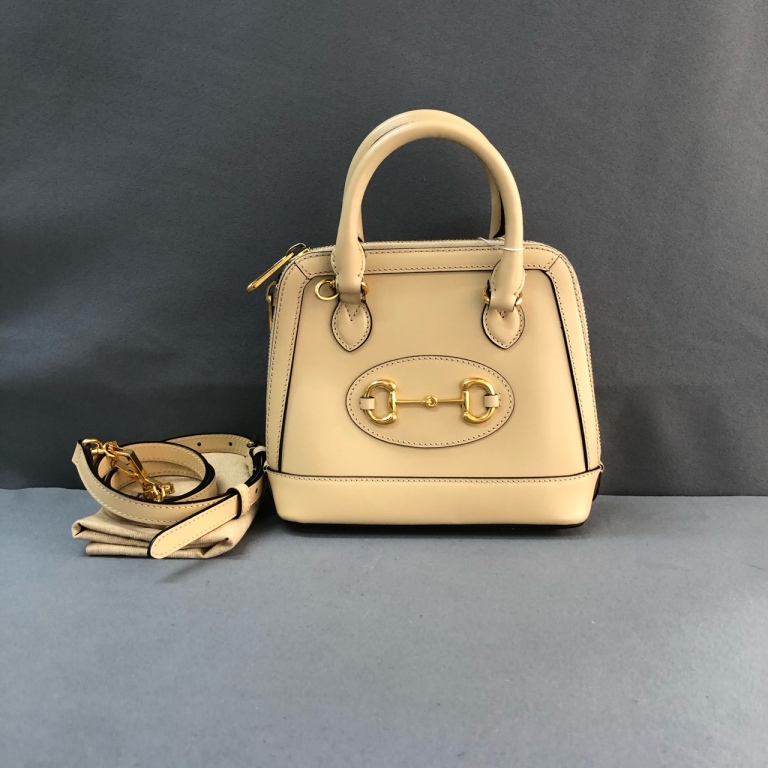 95新 GUCCI/古驰 拾锦奢品 GUCCI古驰贝壳手提单肩包