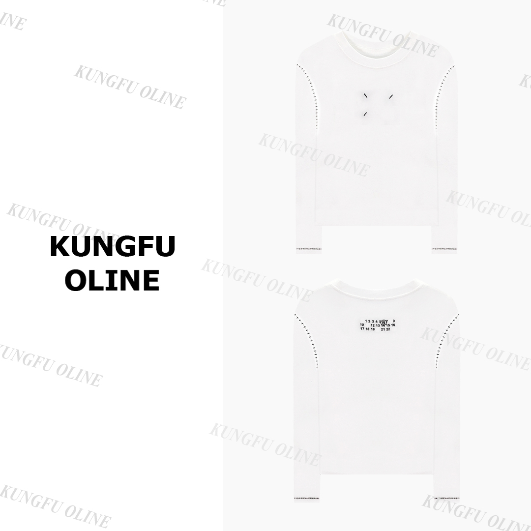 【FF】【线条】CT27-33秋季流光风羊毛流行印花T恤正肩