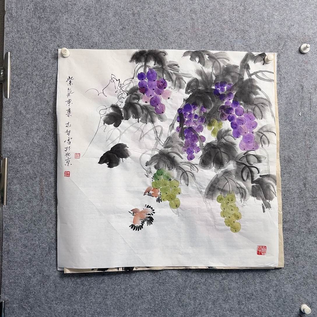 国画写生作品欣赏