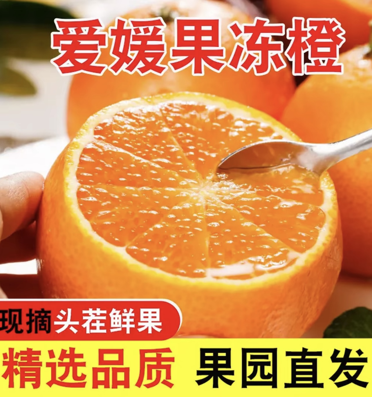 正宗四川爱媛38号果冻橙新鲜当季水果爆汁甜手剥橙子现摘现发