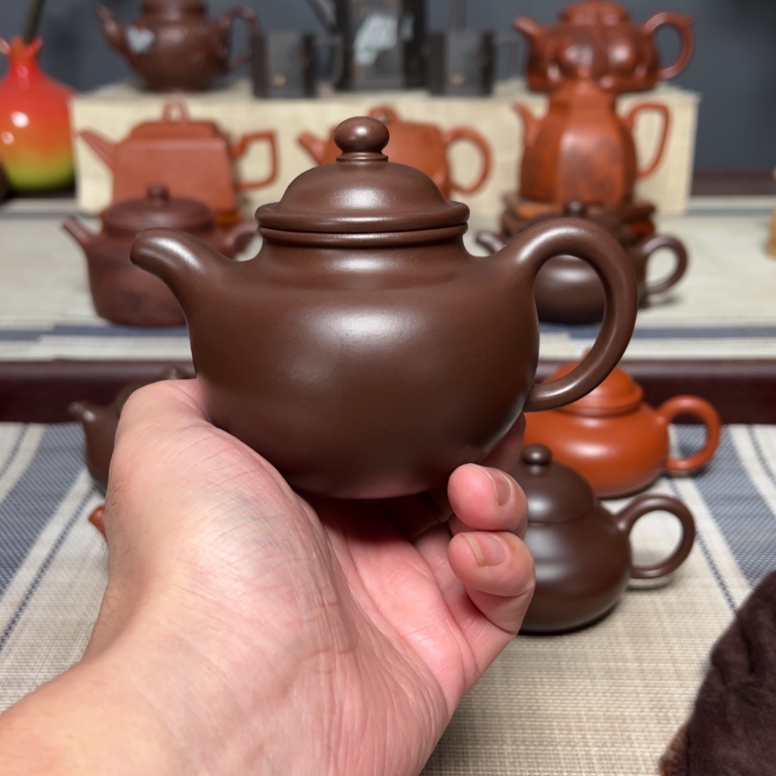 C***罗紫砂茶壶宜兴紫砂