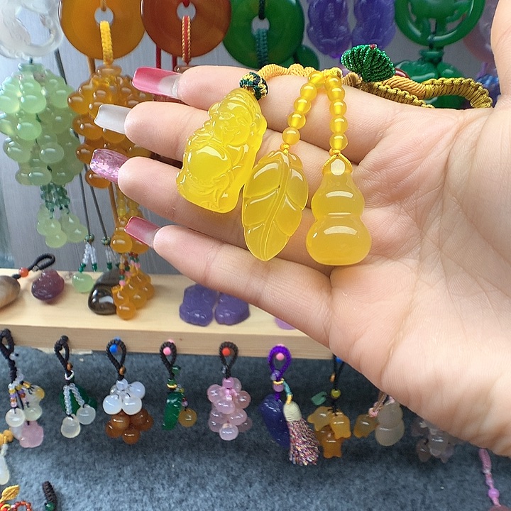 玛瑙/玉髓未镶嵌吊坠(不含链)?****度