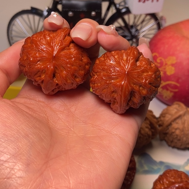 文玩核桃吊坠鹰嘴铁锤38尺