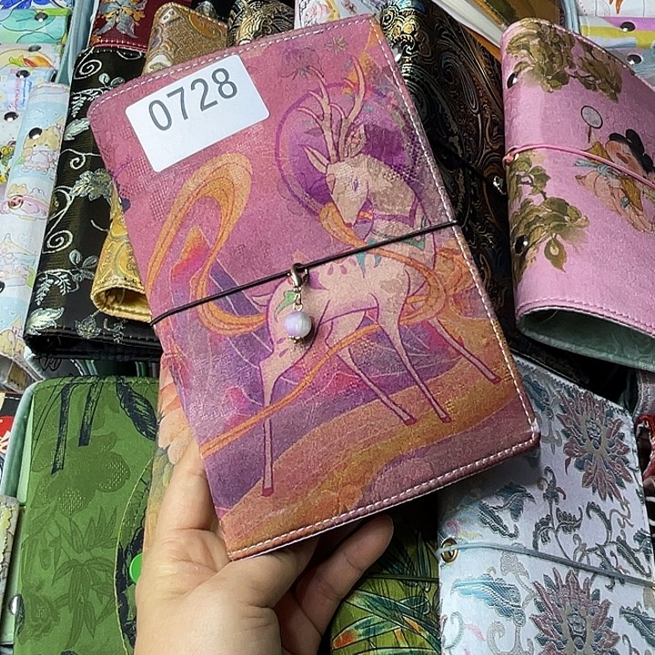 织绣A6 活页不加纸728