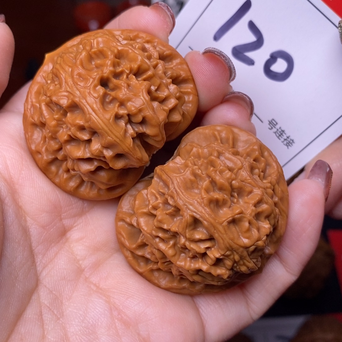 文玩核桃把件120宫灯4.3