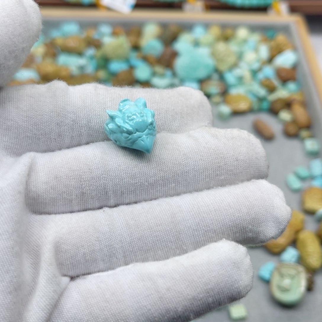 绿松石挂件未镶嵌