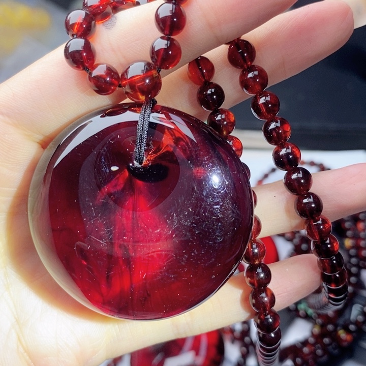 未镶嵌吊坠(不含链)蜜蜡115套装