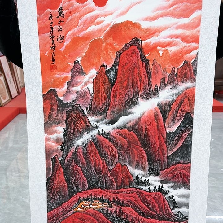 国画书法作品多次参加