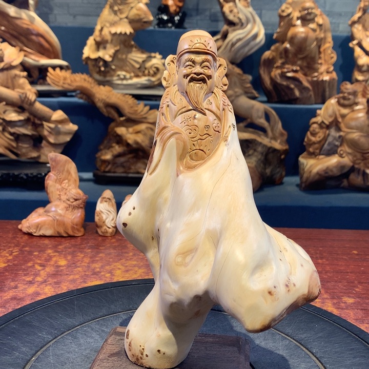 柏木（崖柏）根雕摆件