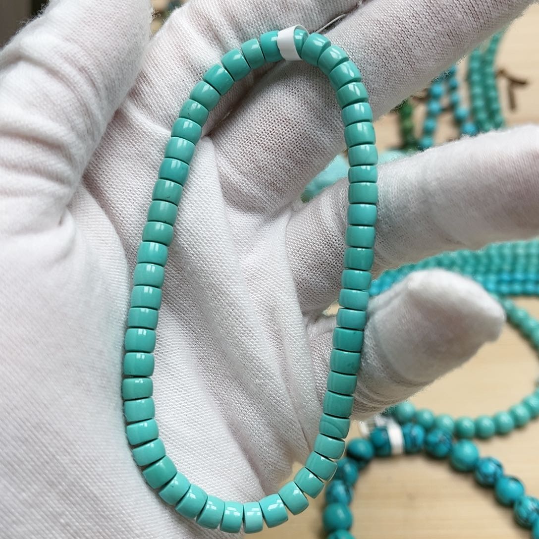 绿松石手串未镶嵌
