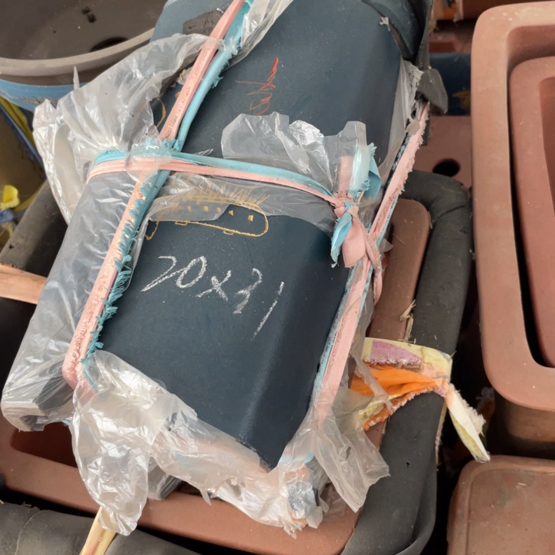 紫砂20*31 签筒 一只