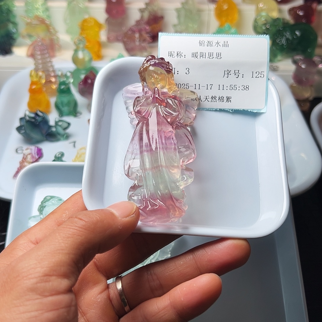 萤石摆件萤石未镶嵌萤石摆件