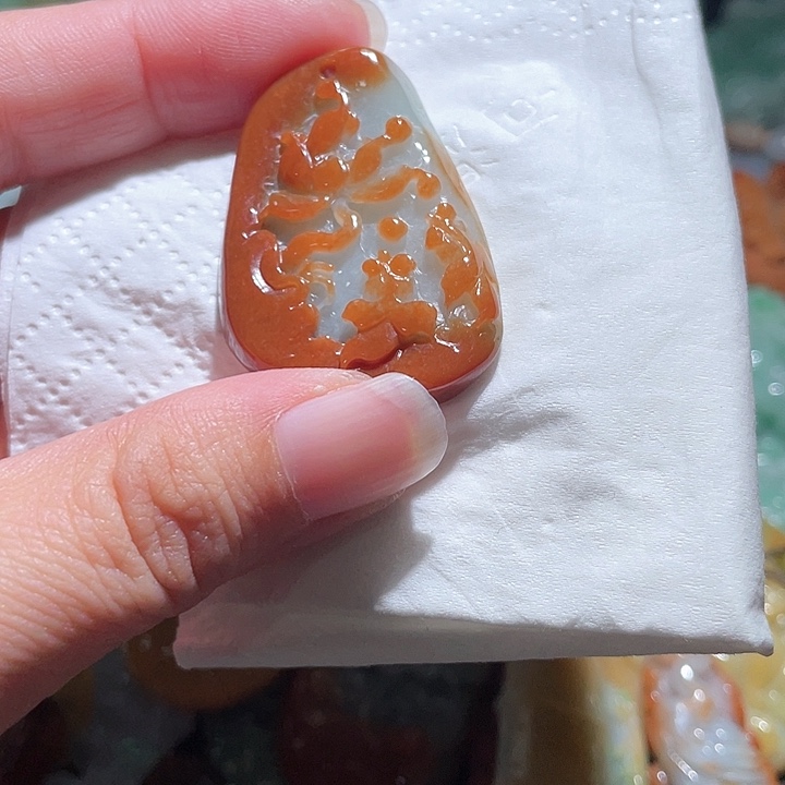 颈饰未镶嵌翡翠天