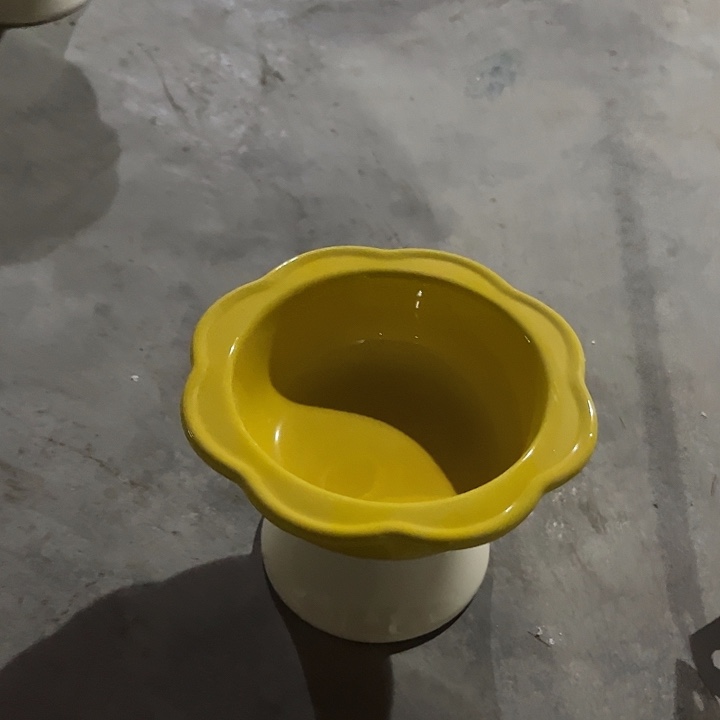 陶陶瓷黄色陶瓷微瑕