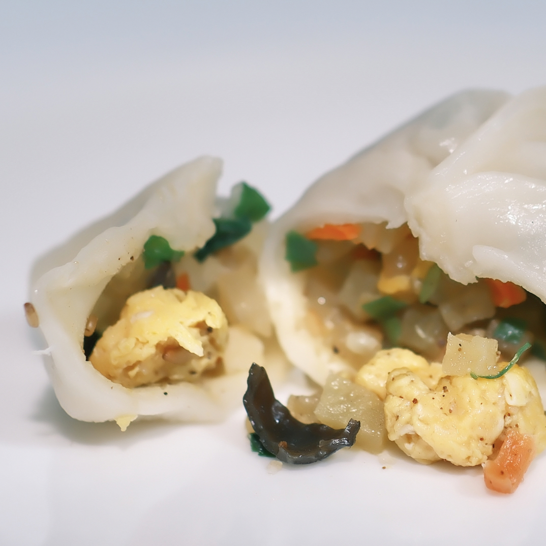 胡萝土木耳鸡蛋生饺子1斤（约29个）