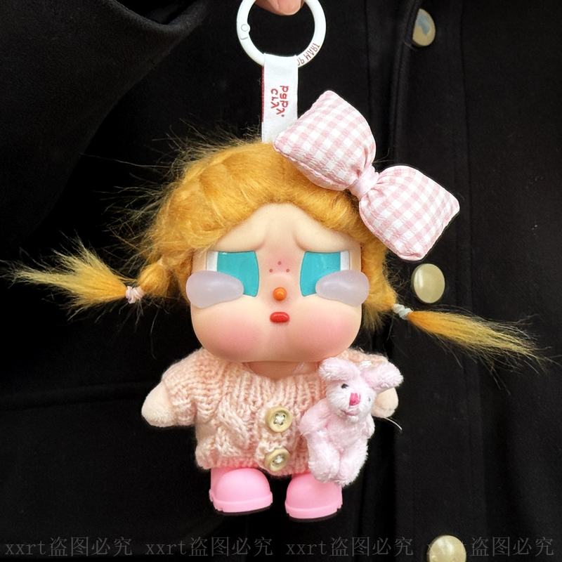 哭娃衣服秋冬换装毛衣套装可爱超萌玩偶公仔换装着替